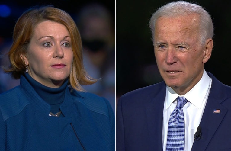 Trump voter to Biden: Excuse me, if I could finish …