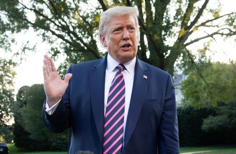Analysis: Trump minimizes pandemic and again mocks Biden for wearing a mask