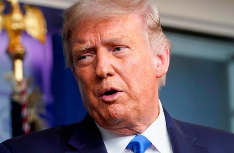 Watch reporter ask Trump about peaceful transfer of power