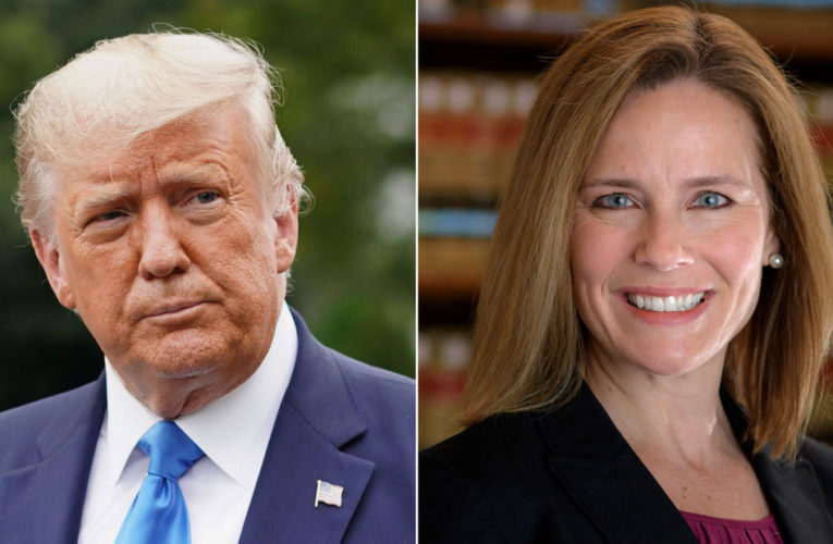 Trump set to nominate Amy Coney Barrett to the Supreme Court