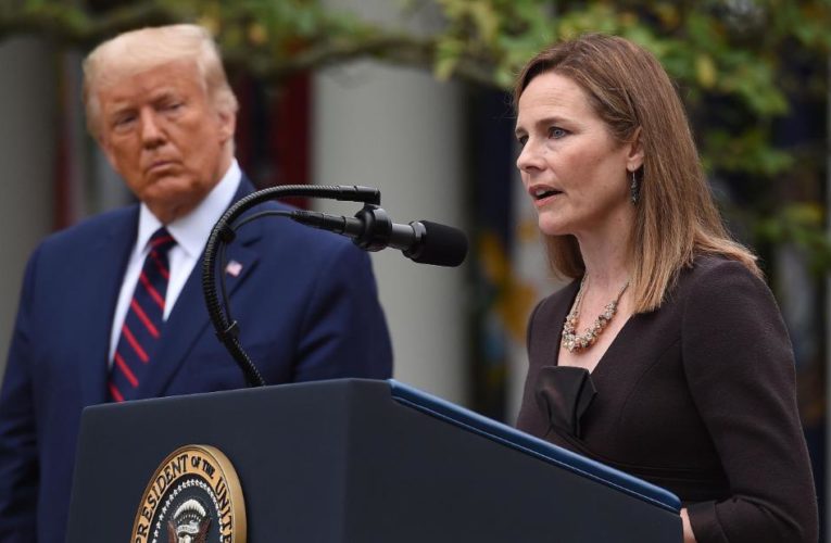 Trump nominates Amy Coney Barrett as Supreme Court justice