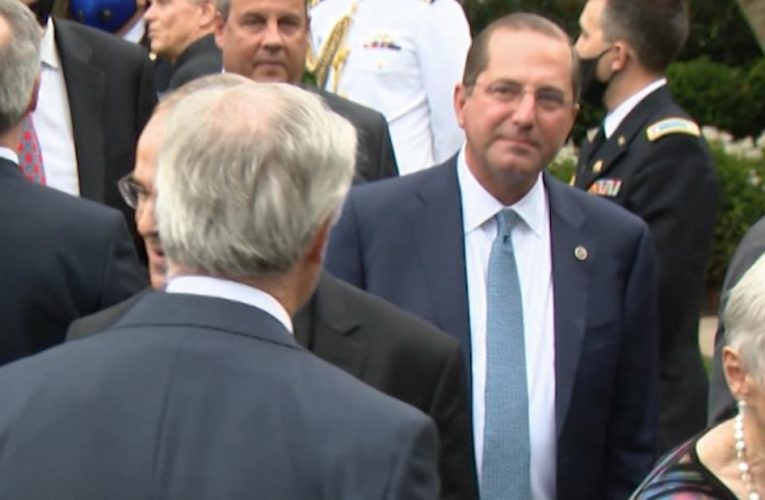 ER physician: Alex Azar’s Rose Garden appearance sends wrong message