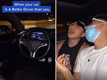 Video shows Tesla driving on Autopilot as passengers drink and sing 