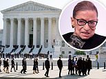 Ruth Bader Ginsburg’s coffin arrives at Supreme Court with Trump to visit Thursday