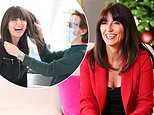 Davina McCall, 52, wears festive red trouser suit to host&nbsp;Boots’ Christmas show