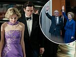 The Crown series four: Emma Corrin is transformed into Princess Diana in new snaps