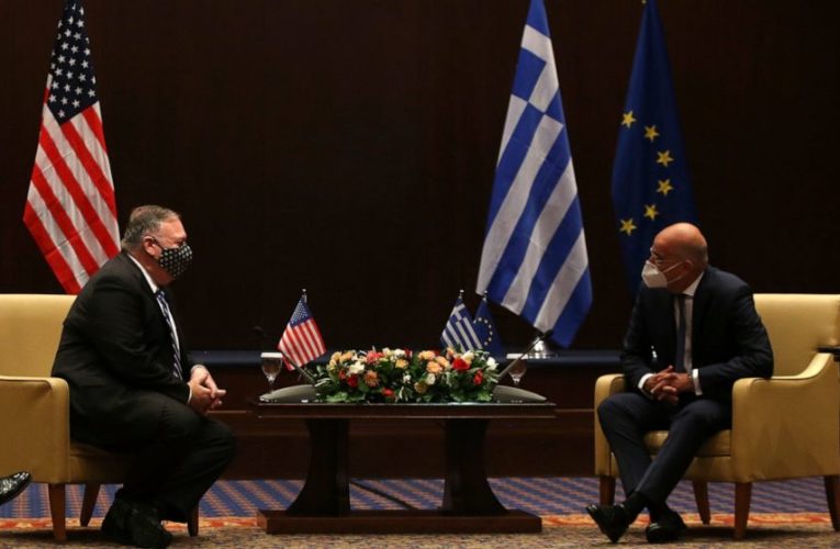Pompeo pledges US support to ease Greece-Turkey dispute