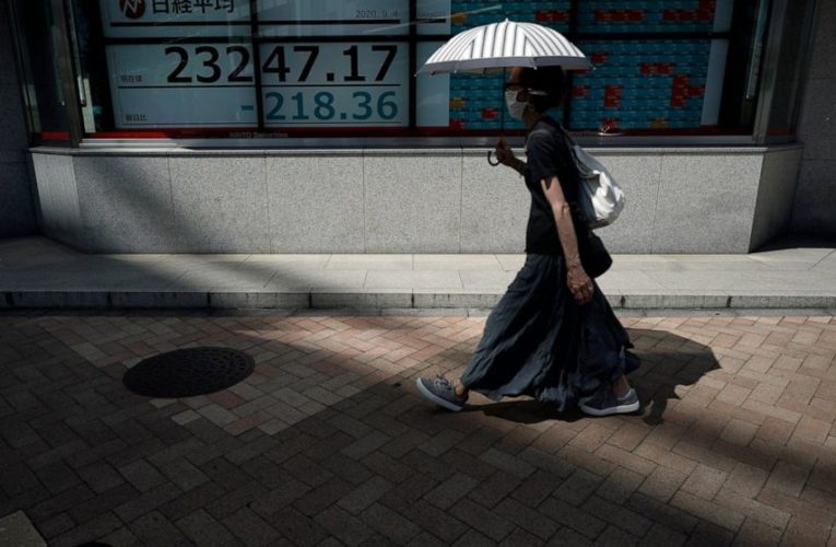 Asian shares follow Wall Street lower as investors pull back