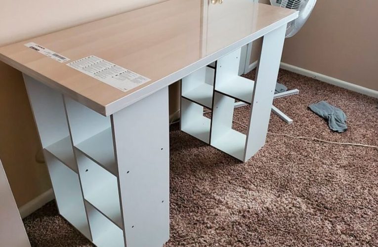 Desk shortage forces people to get creative about workspaces