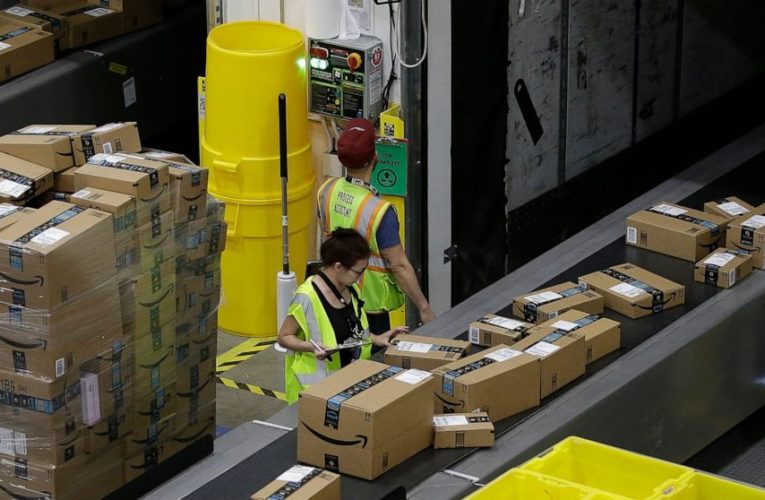 Amazon to hire 100,000 to keep up with online shopping surge