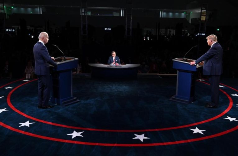 The next Biden-Trump event will no longer happen, a source says. The move comes after the President refused to participate virtually.