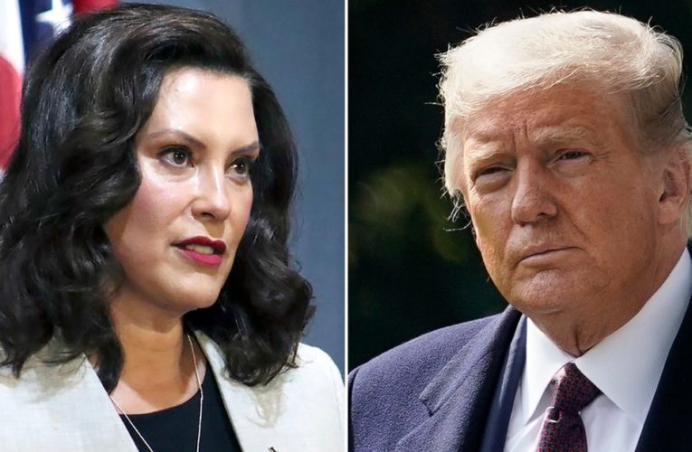 Rather than condemning the alleged terrorists accused of planning to kidnap Michigan Gov. Gretchen Whitmer, the President attacked her