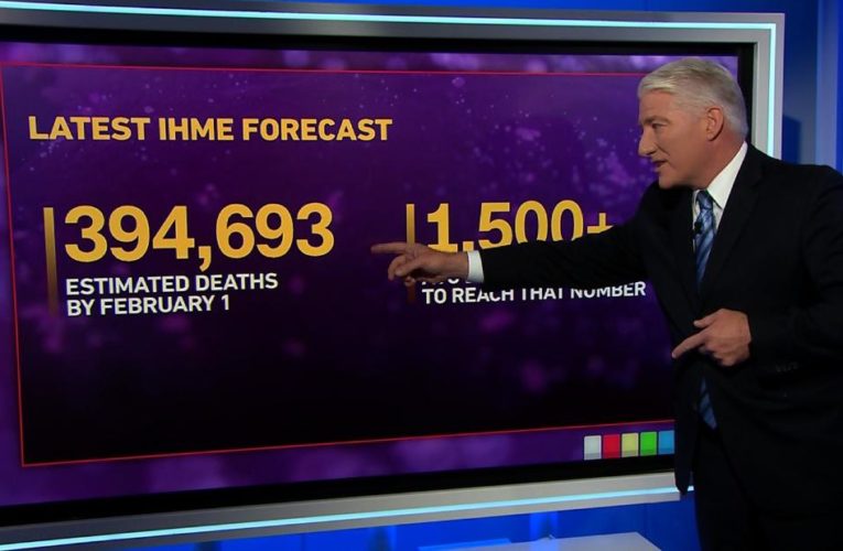 Model estimates nearly 400K coronavirus deaths by February