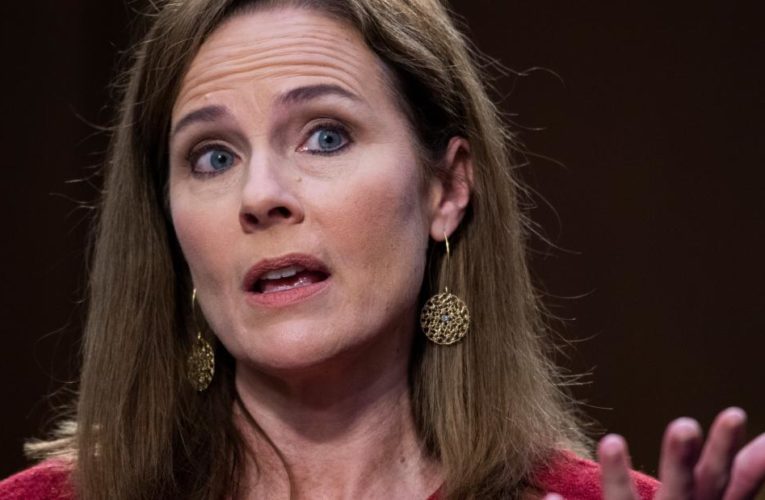 Trump’s nominee defends previous critiques of the Affordable Care Act. If confirmed, she’d hear a challenge to the law next month.