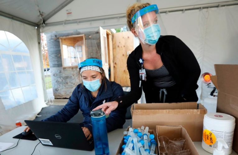 ‘A harrowing time.’ Ten states reported their highest number of new coronavirus cases on Friday