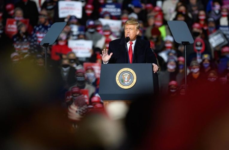 The President spent yesterday performing antics that might appeal to his base but threaten to further alienate the voters he needs