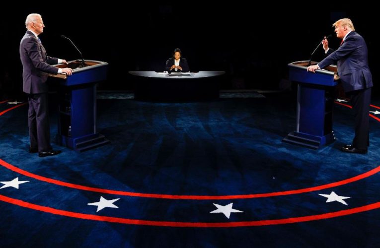 Analysis: Trump dials back his anger, but his debate performance doesn’t change the facts