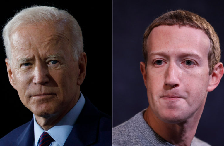 Biden campaign blames Facebook for $500,000 in lost fundraising