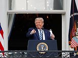 Trump tells crowd of hundreds ‘I’m feeling great’ in first public event since his COVID diagnosis&nbsp;