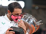 Rafael Nadal equals Roger Federer’s record of 20 Grand Slams with demolition job over Novak Djokovic