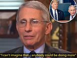 Fauci says Trump campaign ad twists his words on virus