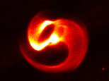 Astronomer captures explosive pair of stellar ‘peacocks’