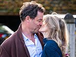 Dominic West returns home to wife after kissing Lily James