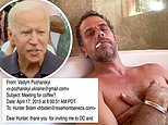 Joe Biden met son Hunter’s Ukrainian energy contacts