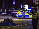 Woman hit and killed by speeding motorbike in north London crash