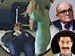 Rudy Giuliani tricked into compromising scene in new Borat film