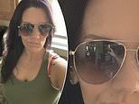 Mother spots two mysterious figures lurking in reflection of her sunglasses in spooky selfie