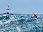 Three RNLI lifeboats save Lily B freighter from grounding in Wexford