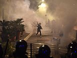 Protestors clash with police in Naples over curfew imposed to curb the spread of coronavirus