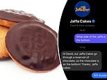 McVitie’s reveal the chocolate is on the BOTTOM of a Jaffa Cake