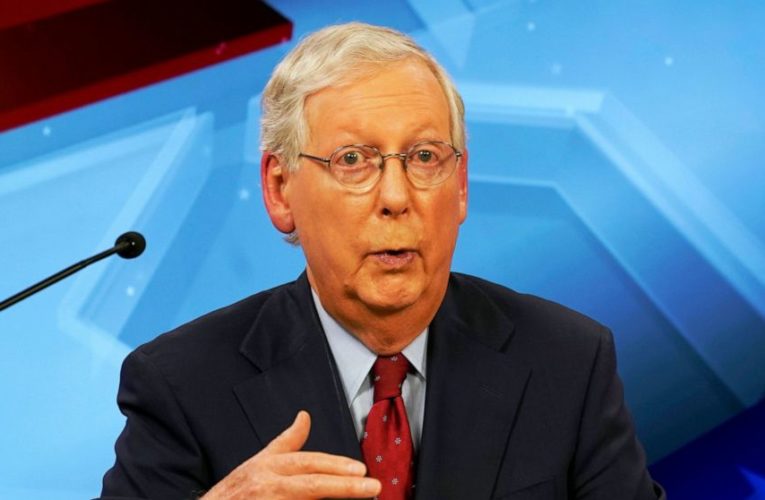 McConnell slates October revote on GOP COVID relief plan