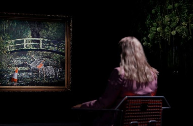 Banksy artwork sells for almost $10 million at auction