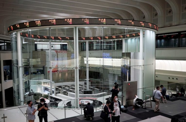 Shares, oil prices sink after Trump tests positive for virus