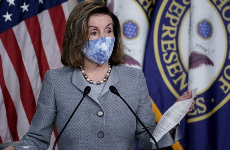 Pelosi, Trump administration trade blame over virus aid