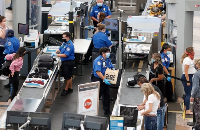 Pandemic air travel milestone; 1 million passengers screened