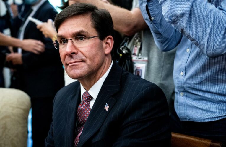 Esper memo warned conditions weren’t met for withdrawal from Afghanistan