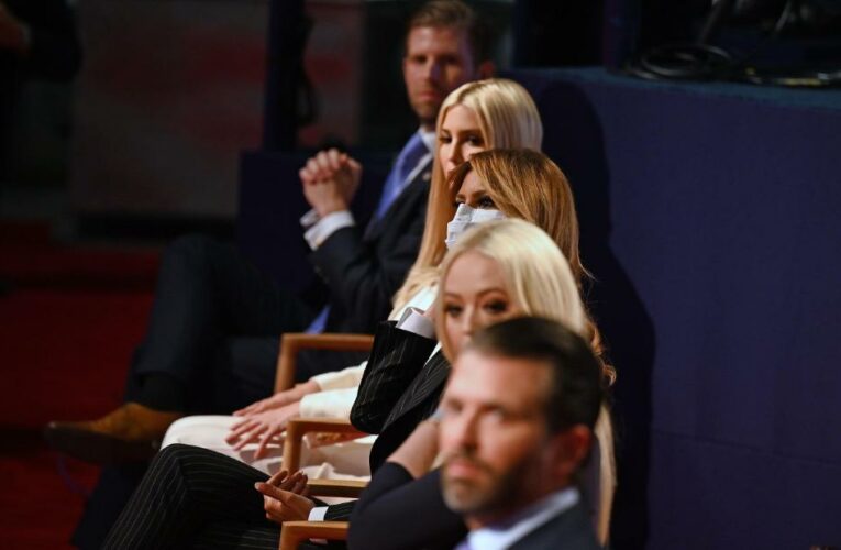 Trump’s eldest children split on his path forward