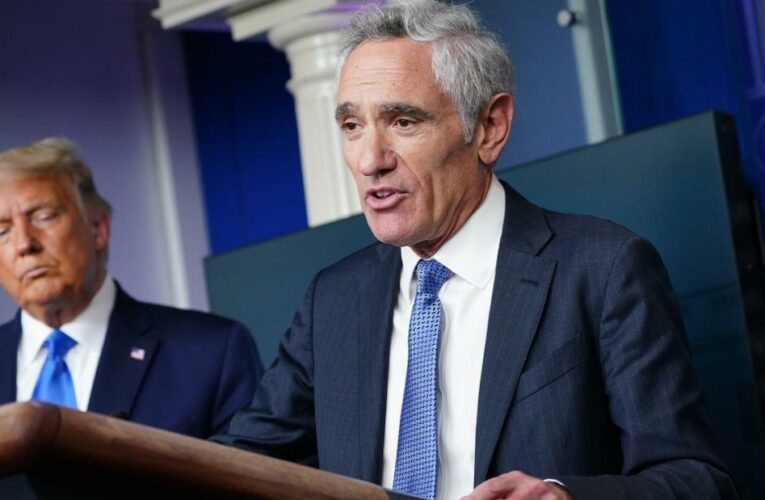 Trump’s pandemic adviser criticized the state’s new Covid-19 restrictions, countering public health officials