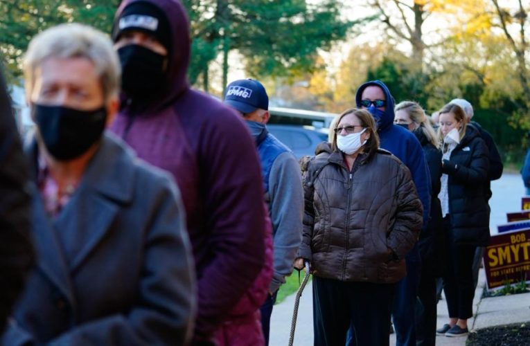 Despite officials’ warnings it’ll take days to finish counting ballots, Trump continues to falsely claim the count is to be done tonight