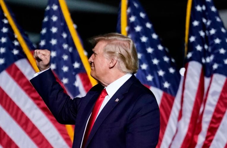 Trump falsely claims that ‘illegal ballots’ are changing the election