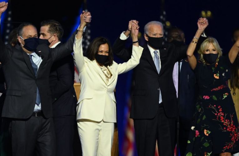 The President-elect sent a message to those who voted for President Trump, calling for unity and reconciliation