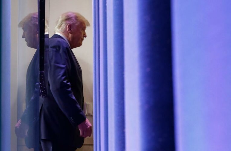 Trump said at his rallies that the media would stop talking about the pandemic the day after the election, but no one is ignoring the worsening tragedy more him