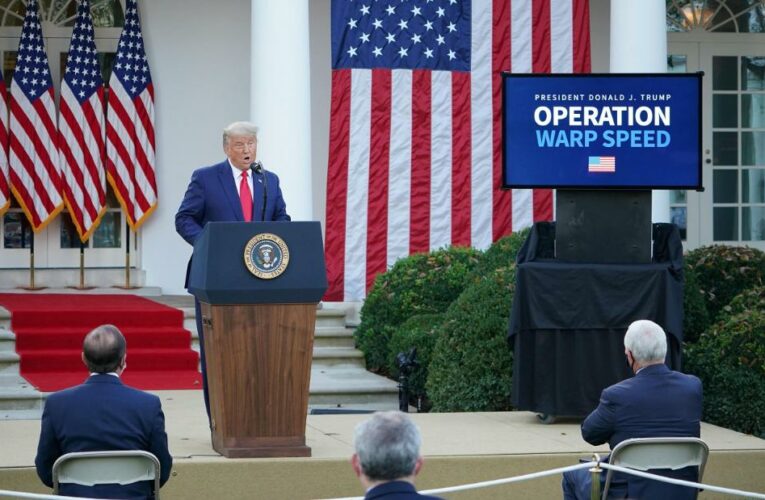 The President inched closer to admitting he will not be in the White House after Jan. 20 but stopped well short in his first public remarks in days