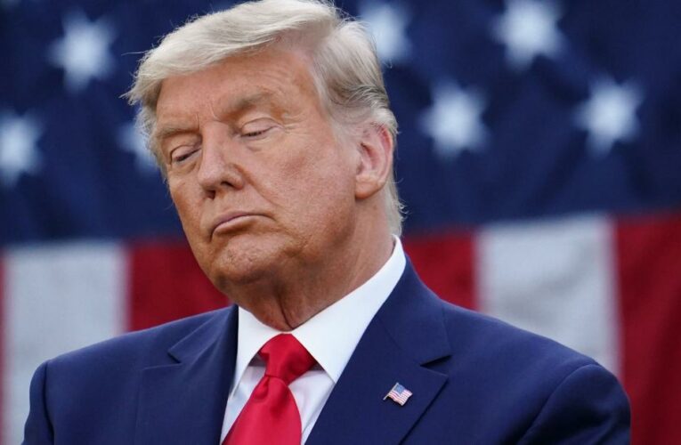 For a brief moment during a Rose Garden address, the President seemed close to acknowledging the reality that his presidency is almost over