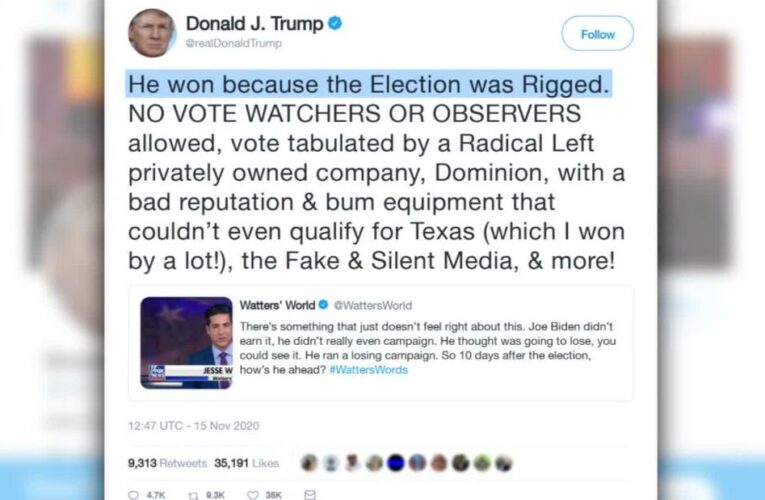 John King: Biden won. Everything Trump said after that is not true