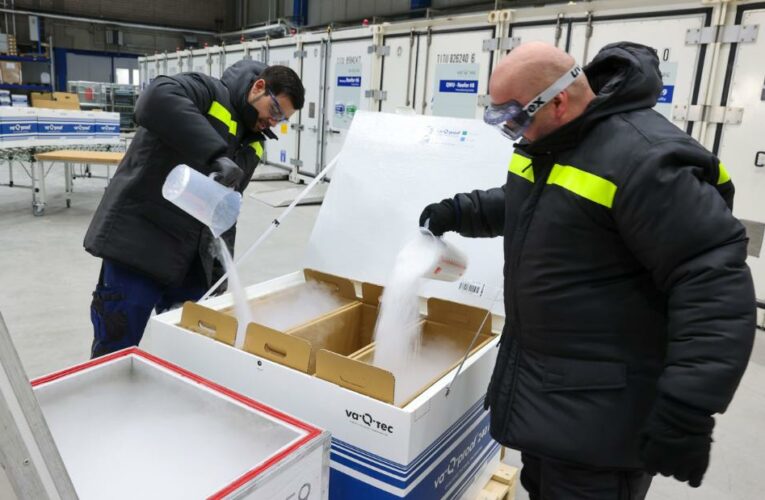 The world’s now scrambling for dry ice. It’s just one headache in getting coronavirus vaccines where they need to go